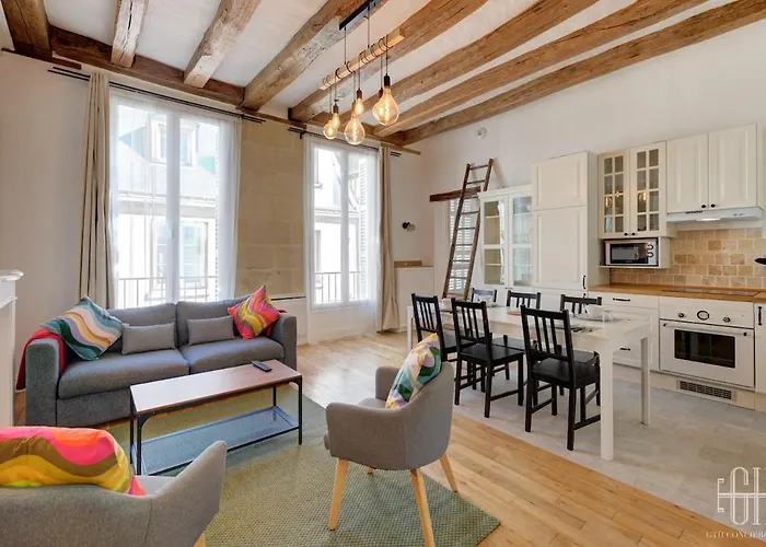 Apartament Le St Graal - 4v - Hyper Centre De Tours